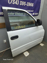 1994-2002 Dodge Ram 2nd Gen RH Passenger Side Front Door Regular Cab / 2 Door Ext Cab 1500 2500 3500 ROUND CORNER - White (Copy)