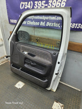 1994-2002 Dodge Ram 2nd Gen RH Passenger Side Front Door Regular Cab / 2 Door Ext Cab 1500 2500 3500 ROUND CORNER - White (Copy)