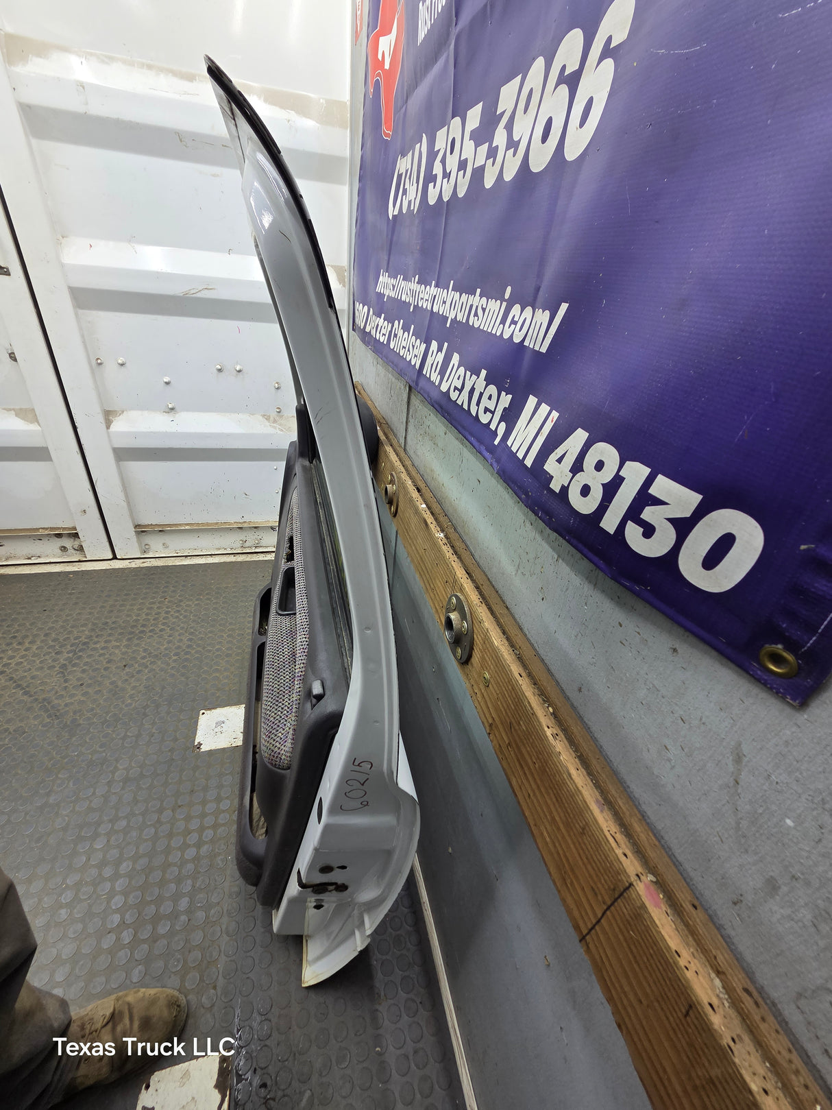 1994-2002 Dodge Ram 2nd Gen RH Passenger Side Front Door Regular Cab / 2 Door Ext Cab 1500 2500 3500 ROUND CORNER - White (Copy)