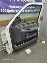 1994-2002 Dodge Ram 2nd Gen RH Passenger Side Front Door Regular Cab / 2 Door Ext Cab 1500 2500 3500 ROUND CORNER - White (Copy)