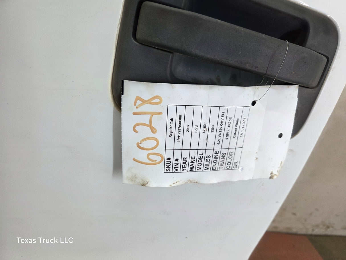 2004-2008 Ford F150 LH Driver Front Regular/Extended Cab Door