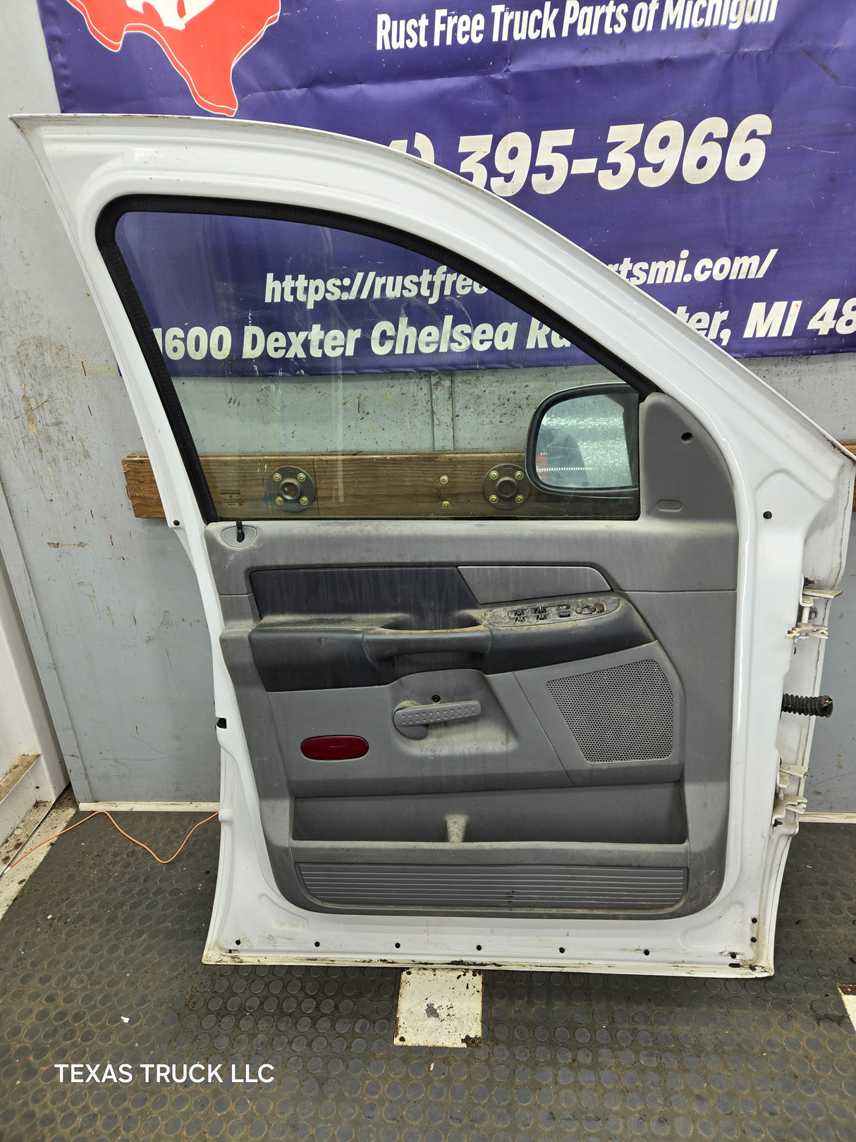2003-2008 Dodge Ram 3rd Gen Driver Side Front Quad Cab Crew Cab Door 1500 2500 3500 4500 5500 - White