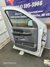 2003-2008 Dodge Ram 3rd Gen Driver Side Front Quad Cab Crew Cab Door 1500 2500 3500 4500 5500 - White