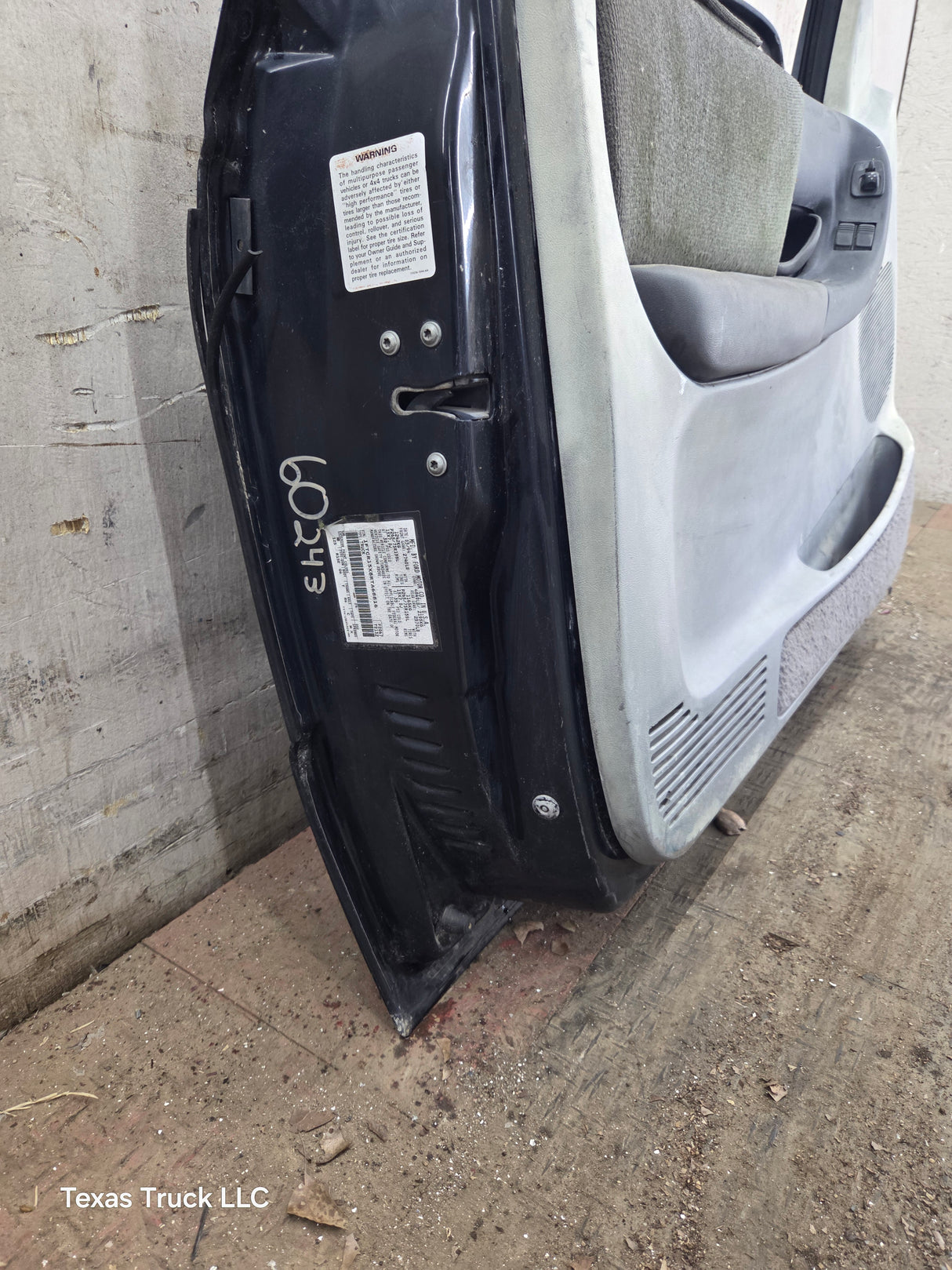 1993-2002 Ford Ranger Driver Side Front Left Hand Door