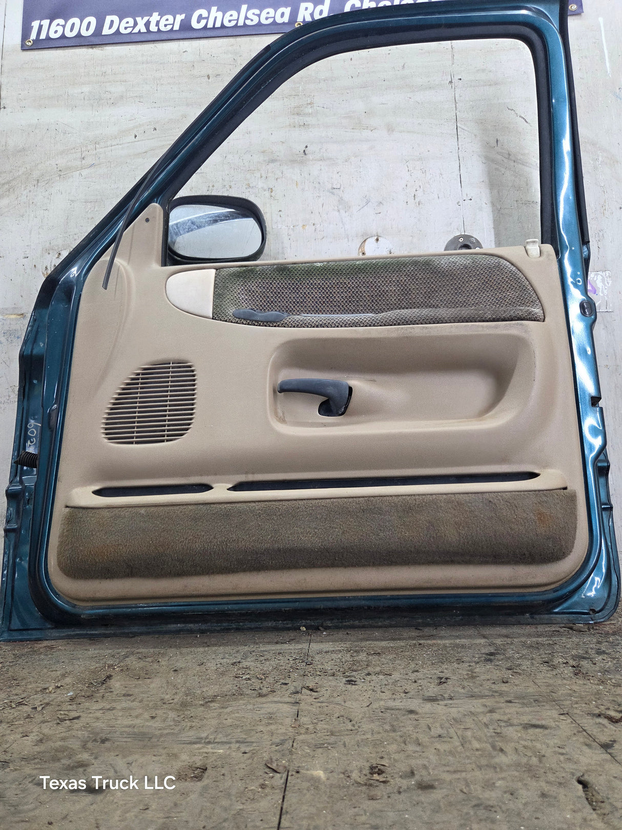 1994-2002 Dodge Ram 2nd Gen RH Passenger Side Front Door Regular Cab / 2 Door Ext Cab 1500 2500 3500 ROUND CORNER