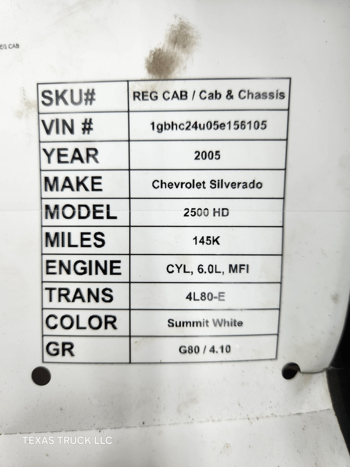 1999-2006 Chevrolet Silverado / GMC Sierra 1500 2500 3500 HD Front Driver Side Door LH