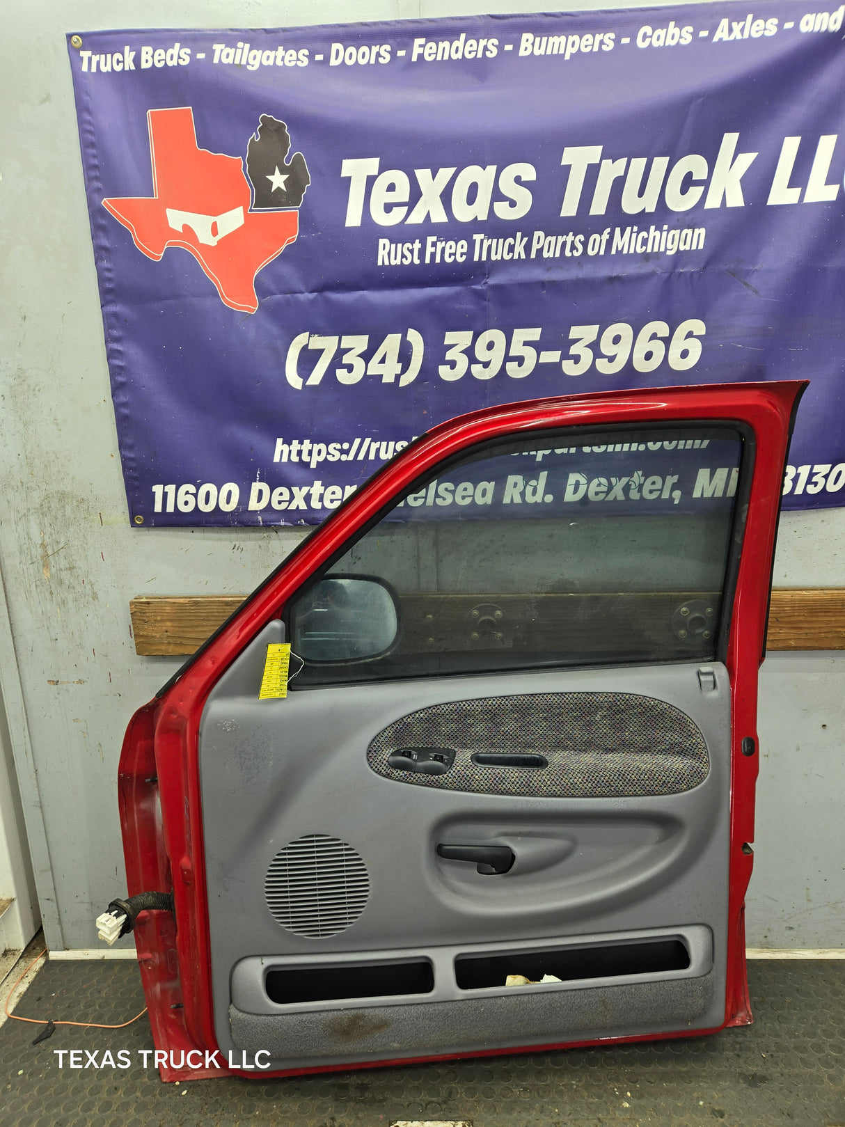 1994-2002 Dodge Ram 2nd Gen Quad Cab 4 Door Square Corner RH Passenger Door