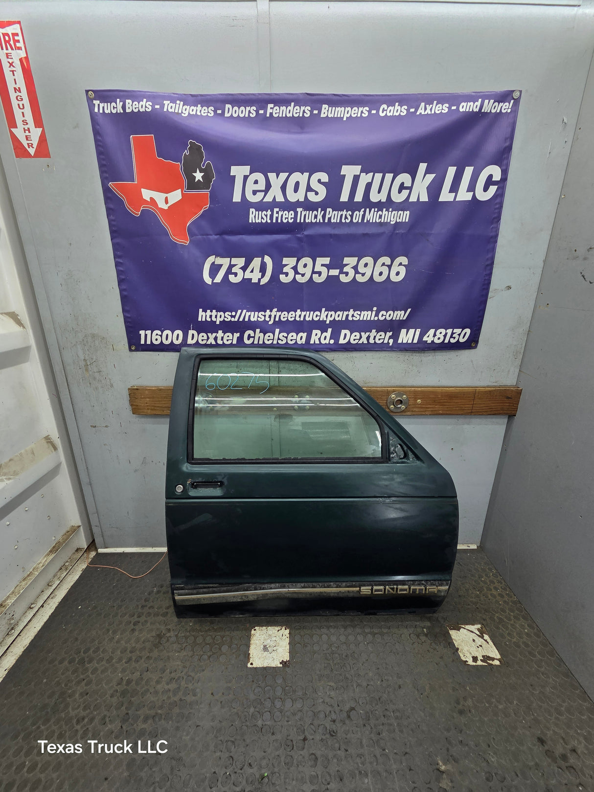 1982-1993 Chevrolet S10 /  GMC S15 Sonoma LH Driver Side Front Door