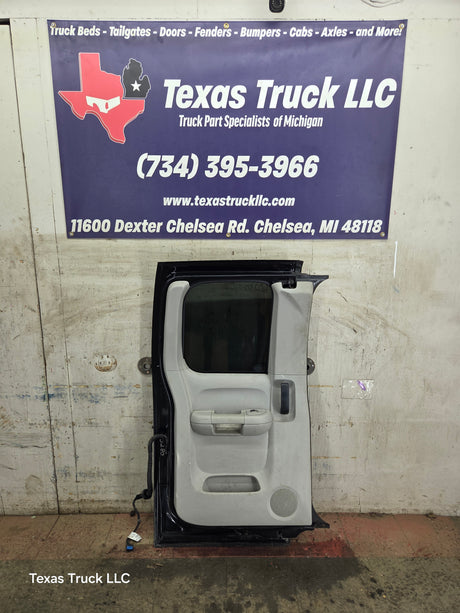 2007-2013 Chevrolet Silverado / GMC Sierra 1500 2500 3500 HD Driver Side Extended Cab LH Rear Door