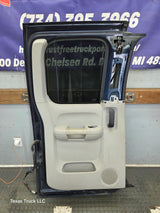 2007-2013 Chevrolet Silverado / GMC Sierra 1500 2500 3500 HD Driver Side Extended Cab LH Rear Door