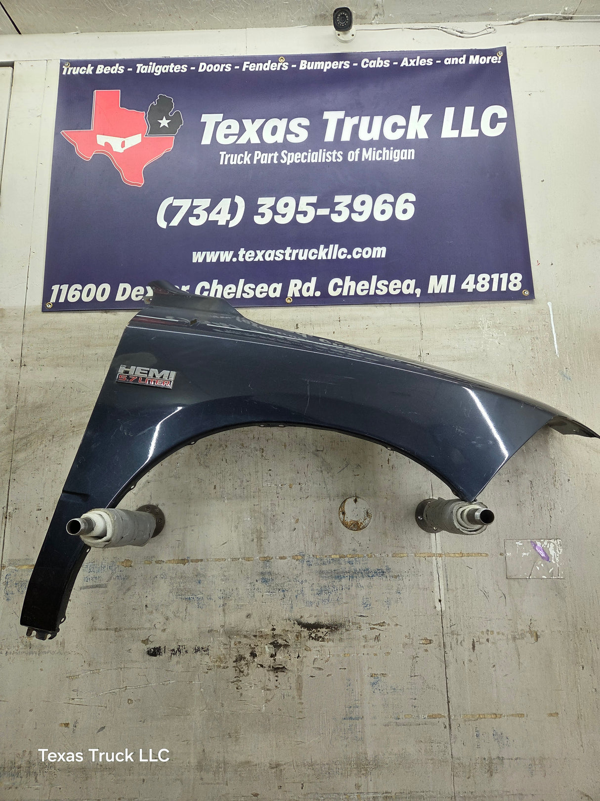 2009-2018 Dodge Ram 4th Gen RH Passenger Side Front Fender 1500 2500 3500