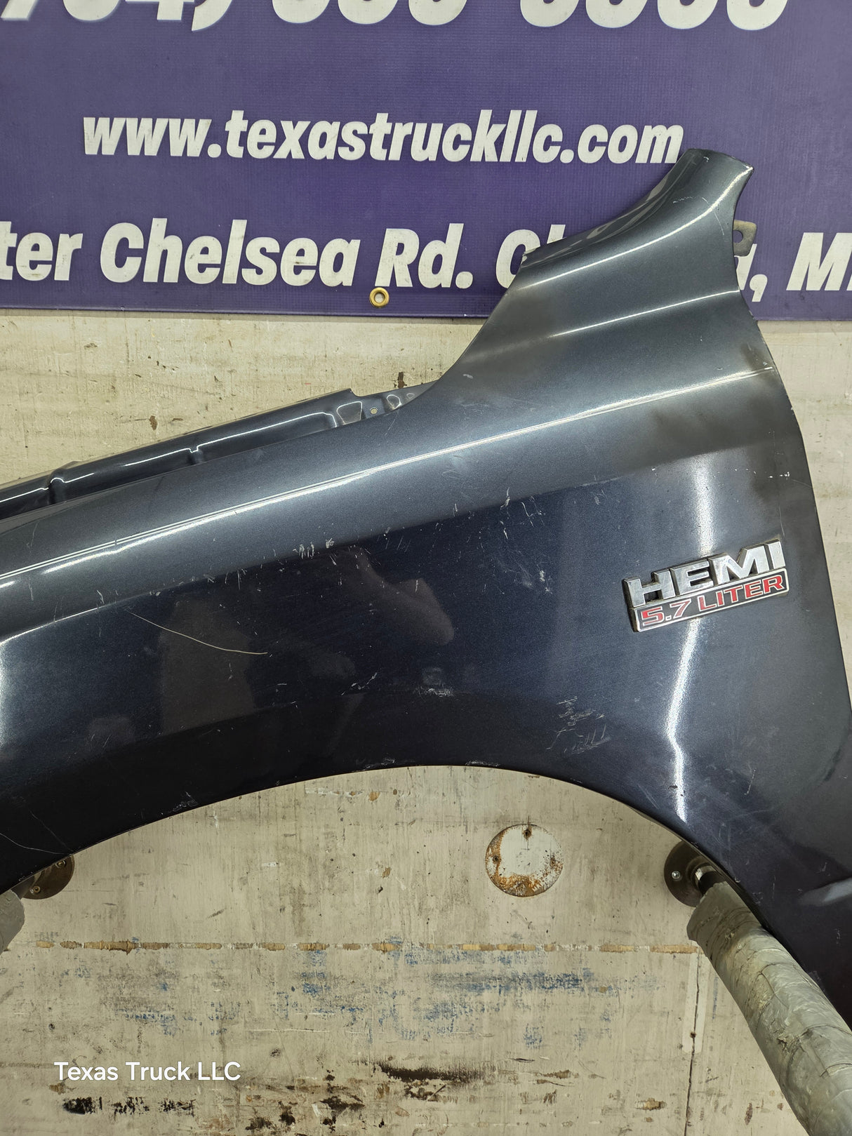 2009-2018 Dodge Ram 4th Gen LH Driver Side Front Fender 1500 2500 3500