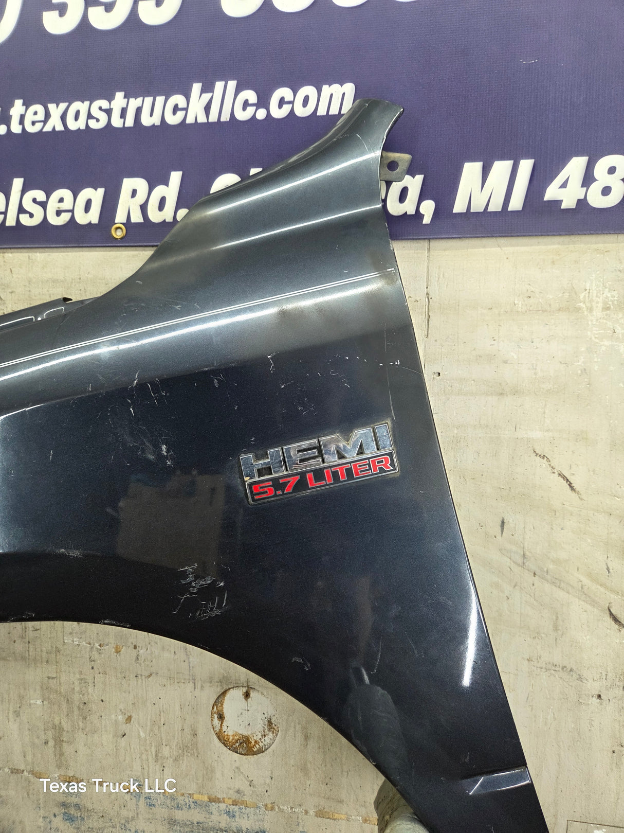 2009-2018 Dodge Ram 4th Gen LH Driver Side Front Fender 1500 2500 3500