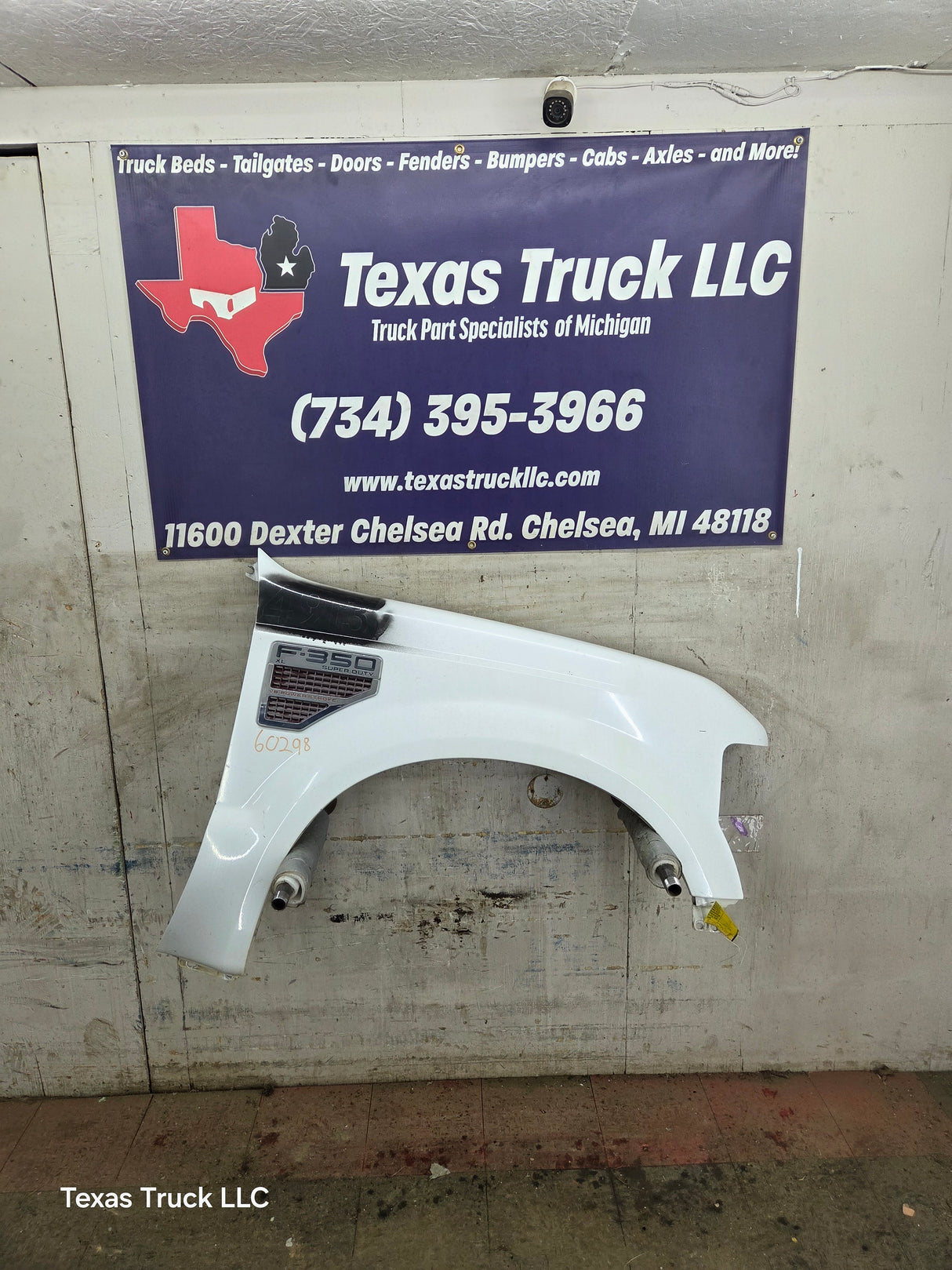 2008-2010 Ford Super Duty F250 F350 RH Passenger Side Fender