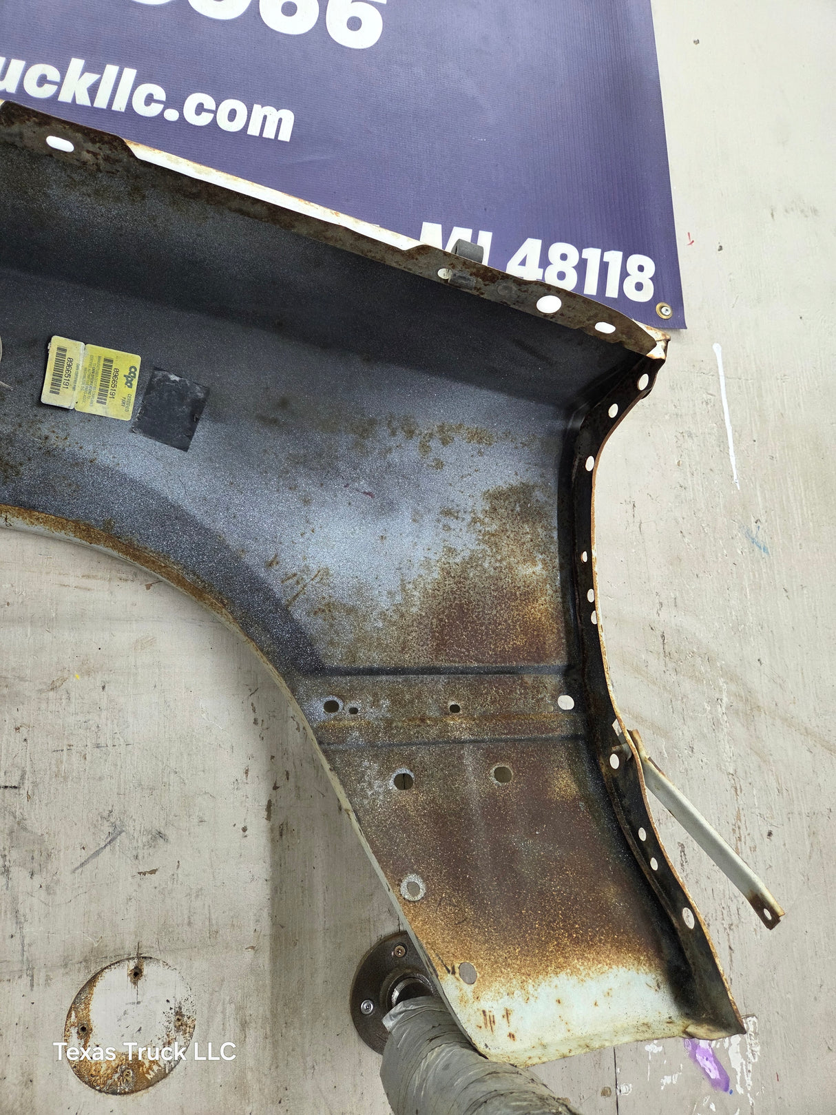 1964-1966 Ford Mustang Driver Side LH Front Fender
