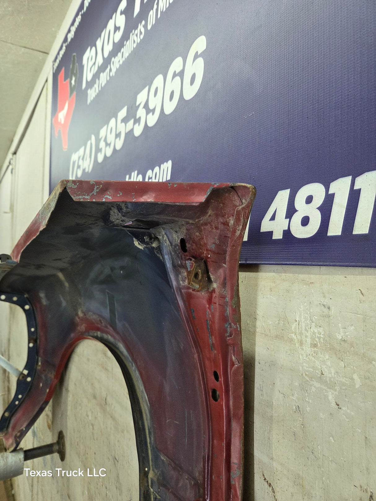1964-1966 Ford Mustang Passenger Side RH Front Fender