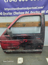 1982-1993 Chevrolet S10 /  GMC S15 Sonoma LH Driver Side Front Door