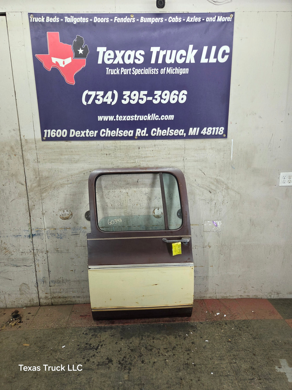 1973-1991 Chevrolet / GMC Square Body Drivers Side Rear Crew Cab Door LH K / C Series Suburban
