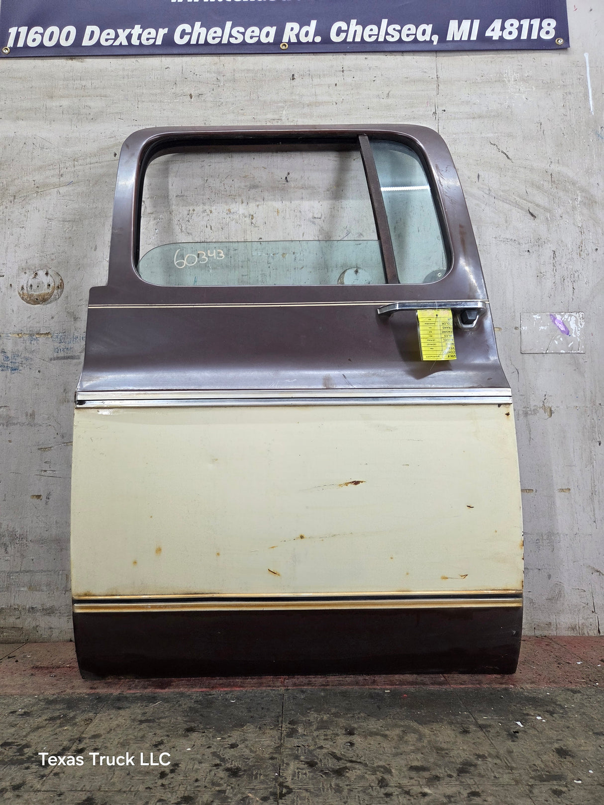 1973-1991 Chevrolet / GMC Square Body Drivers Side Rear Crew Cab Door LH K / C Series Suburban