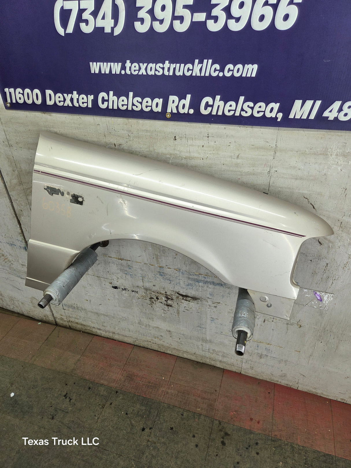 1993-1997 Ford Ranger Passenger Side Front Fender RH