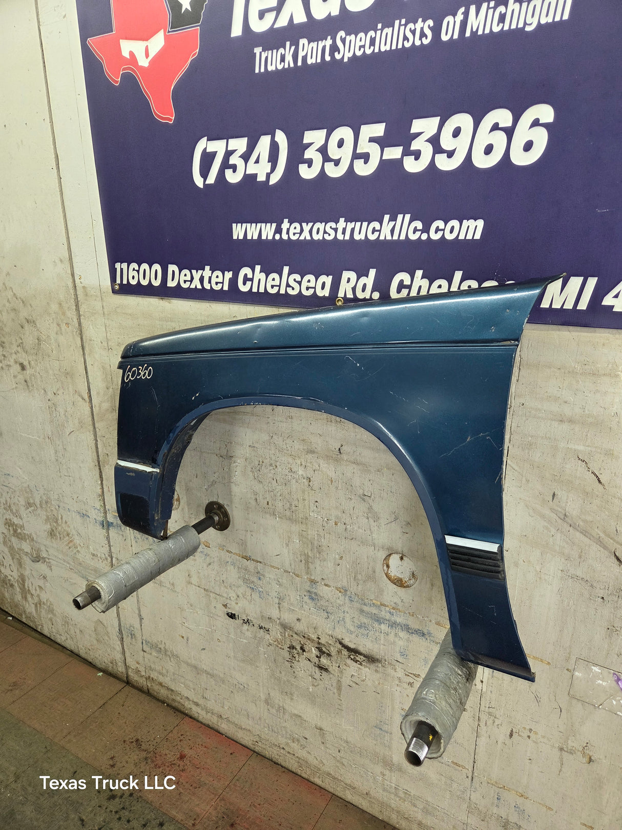 1982-1993 Chevrolet / GMC S10 S15 Left Hand Driver Side Front Fender