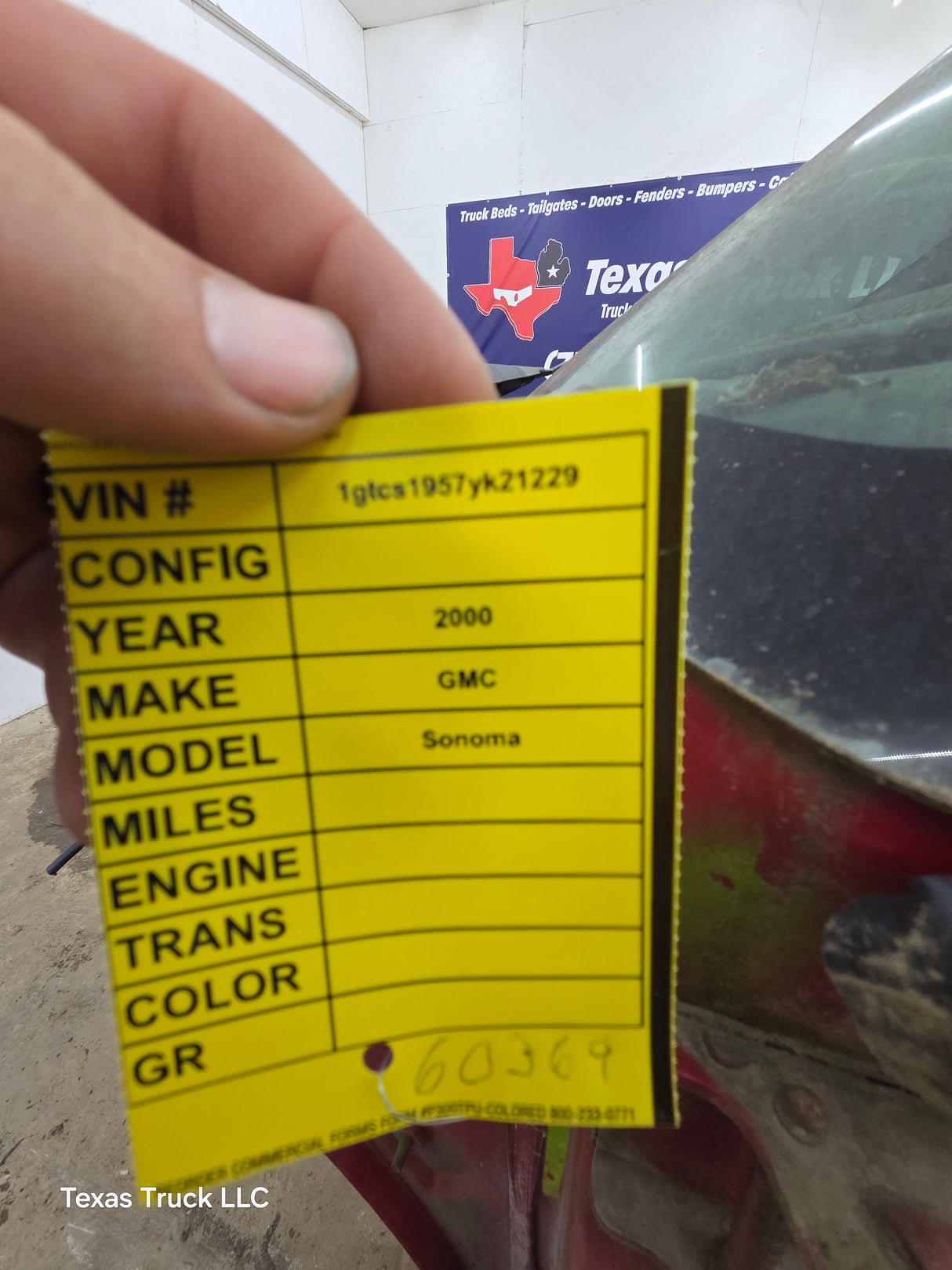 1994-2004 Chevrolet S10 / GMC Sonoma Extended Cab