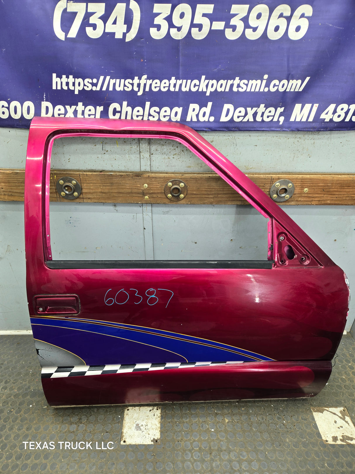 1994-2004 Chevrolet S10 /  GMC Sonoma RH Passenger Side Front Door