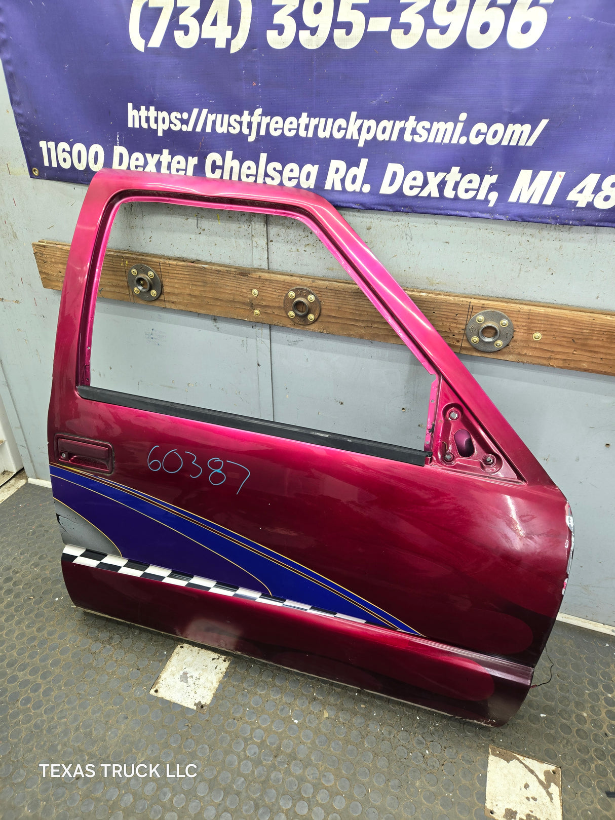 1994-2004 Chevrolet S10 /  GMC Sonoma RH Passenger Side Front Door