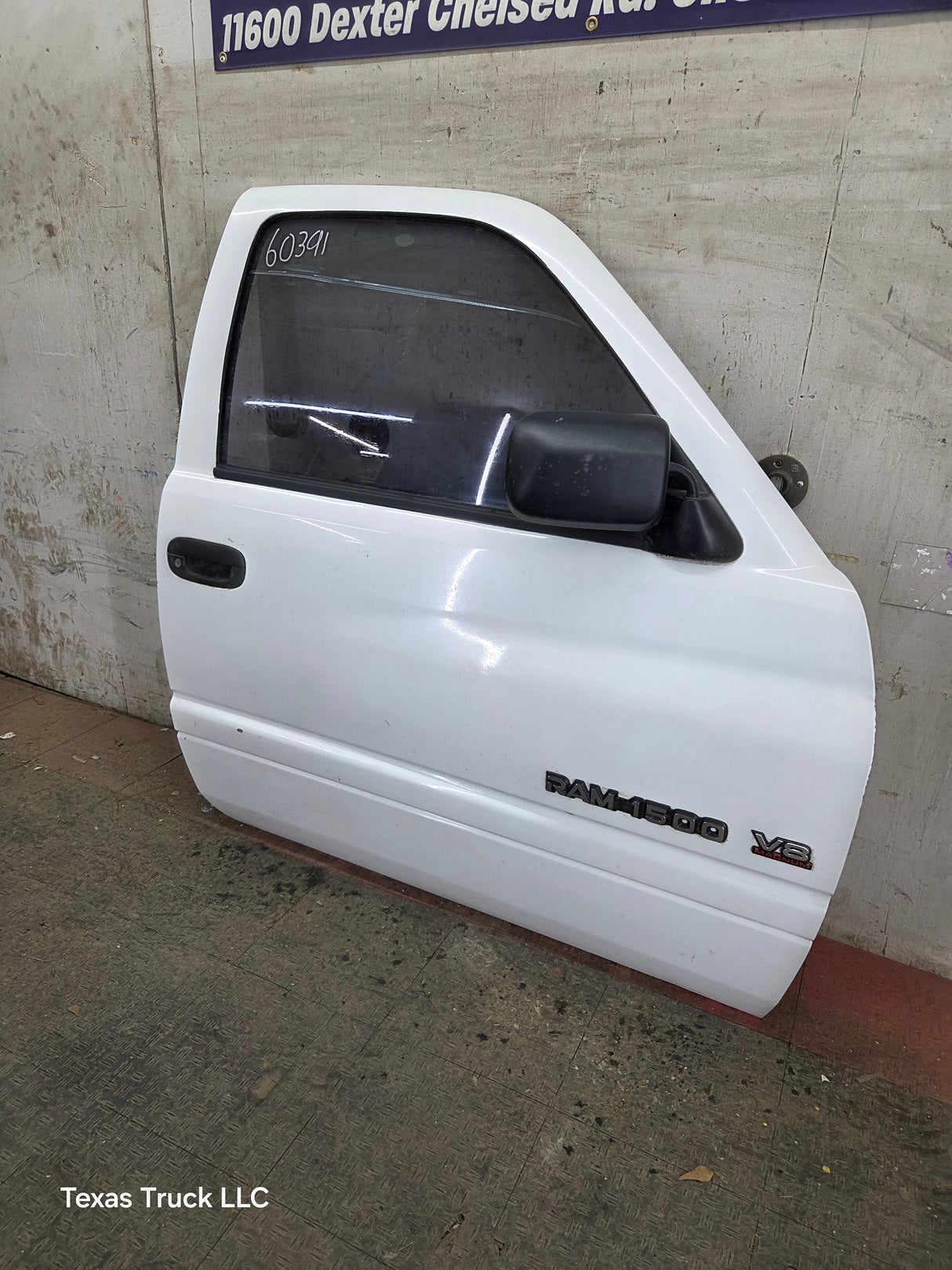 1994-2002 Dodge Ram 2nd Gen RH Passenger Side Front Door Regular Cab / 2 Door Ext Cab 1500 2500 3500 ROUND CORNER