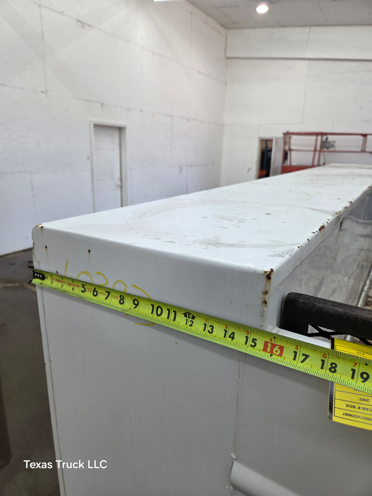 8' Steel Utility Service Body Truck Single Rear Wheel Utility Bed Universal