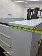 8' Steel Utility Service Body Truck Single Rear Wheel Utility Bed Universal