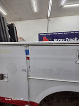 8' Steel Utility Service Body Truck Single Rear Wheel Utility Bed Universal
