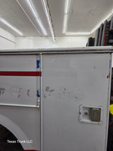 8' Steel Utility Service Body Truck Single Rear Wheel Utility Bed Universal