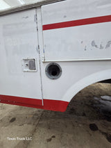 8' Steel Utility Service Body Truck Single Rear Wheel Utility Bed Universal
