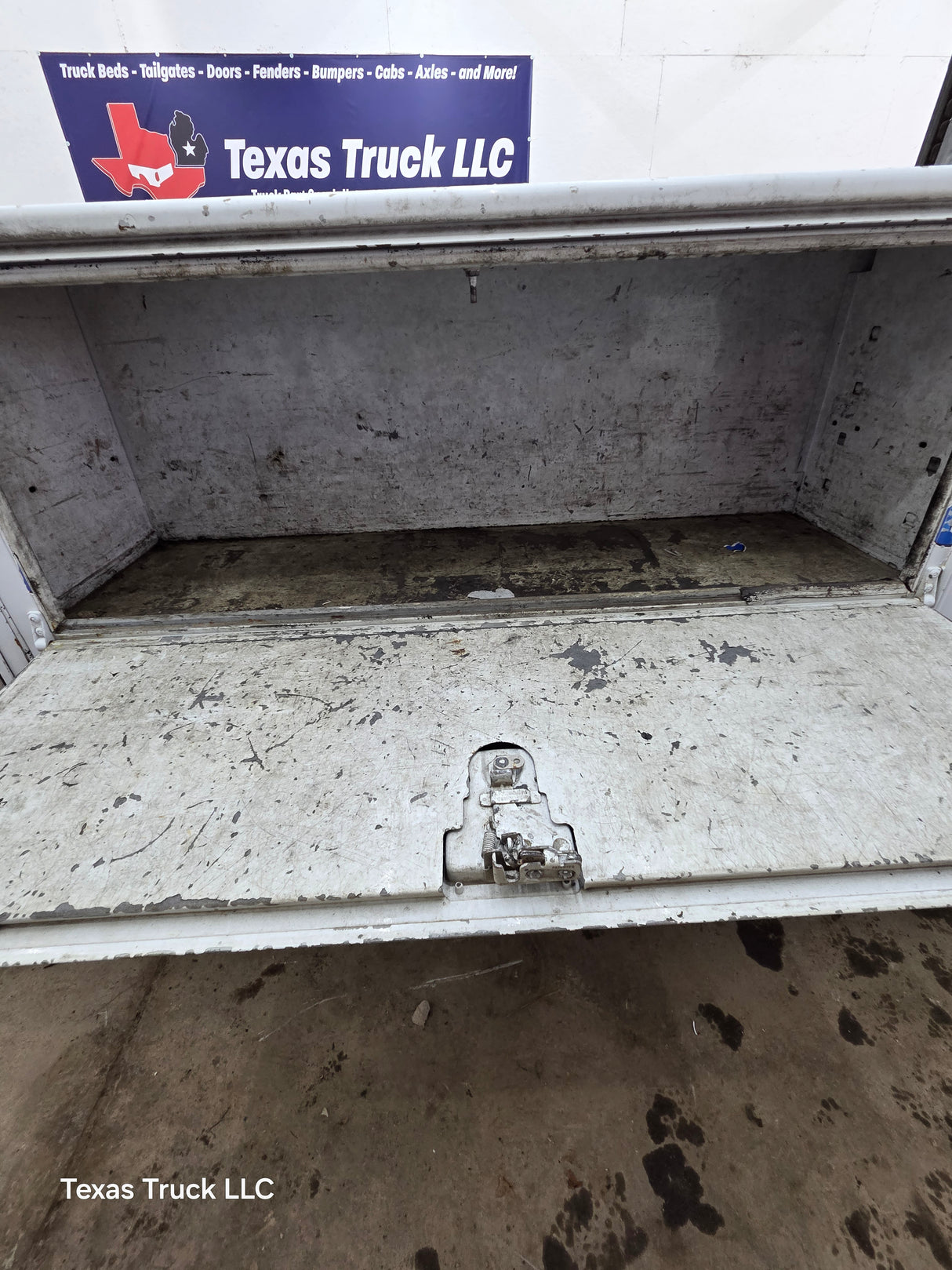 8' Steel Utility Service Body Truck Single Rear Wheel Utility Bed Universal