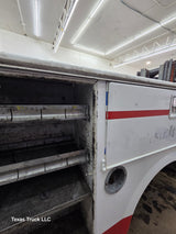 8' Steel Utility Service Body Truck Single Rear Wheel Utility Bed Universal