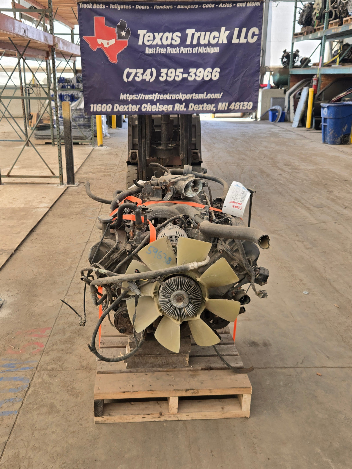 2000 Ford Super Duty 6.8L V10 CORE Engine Crank NO Start Ford F250 F350 F450 F550