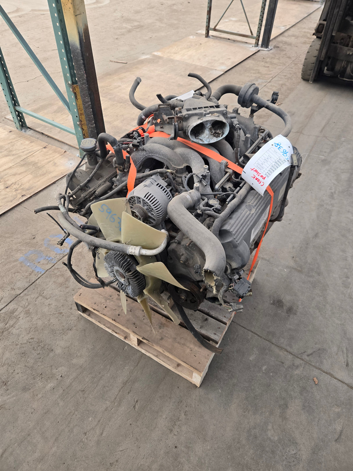 2000 Ford Super Duty 6.8L V10 CORE Engine Crank NO Start Ford F250 F350 F450 F550