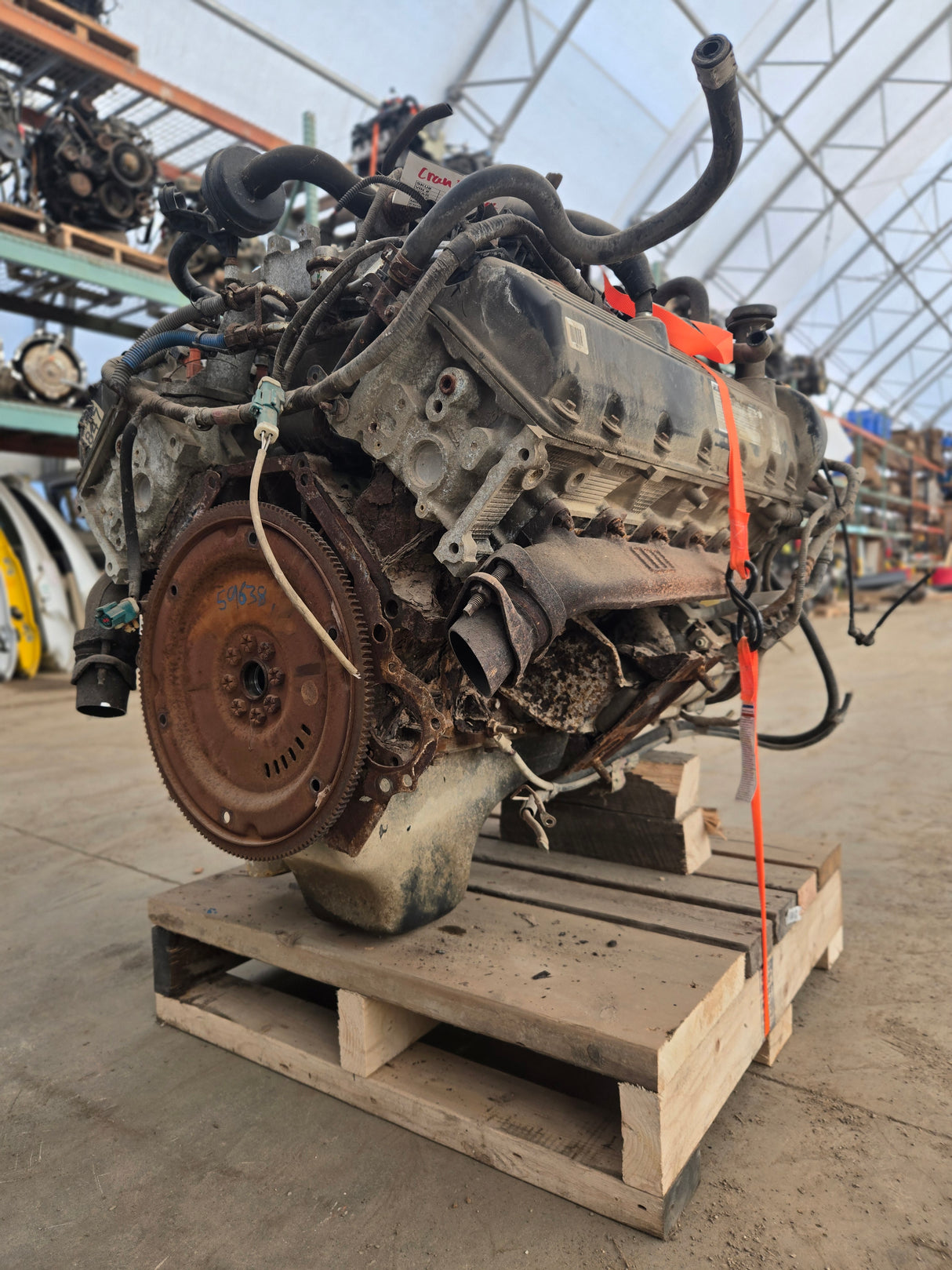 2000 Ford Super Duty 6.8L V10 CORE Engine Crank NO Start Ford F250 F350 F450 F550
