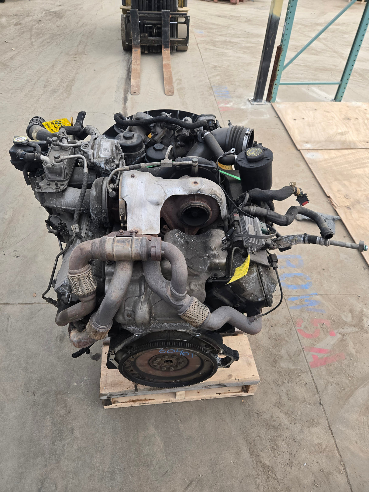 2008-2010 6.4 L Power Stroke Diesel CORE Engine Ford Super Duty