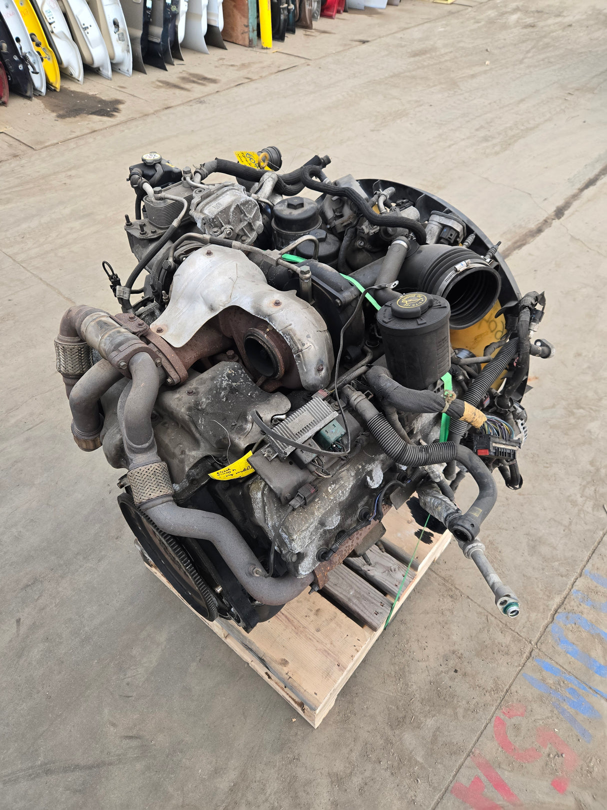 2008-2010 6.4 L Power Stroke Diesel CORE Engine Ford Super Duty