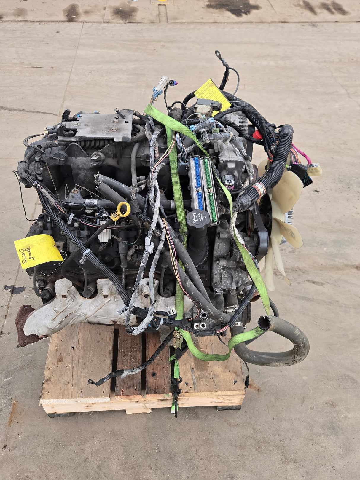2005 Chevrolet GMC 2500 3500HD 6.0L Engine LS Vortec Gas Engine Runs Good