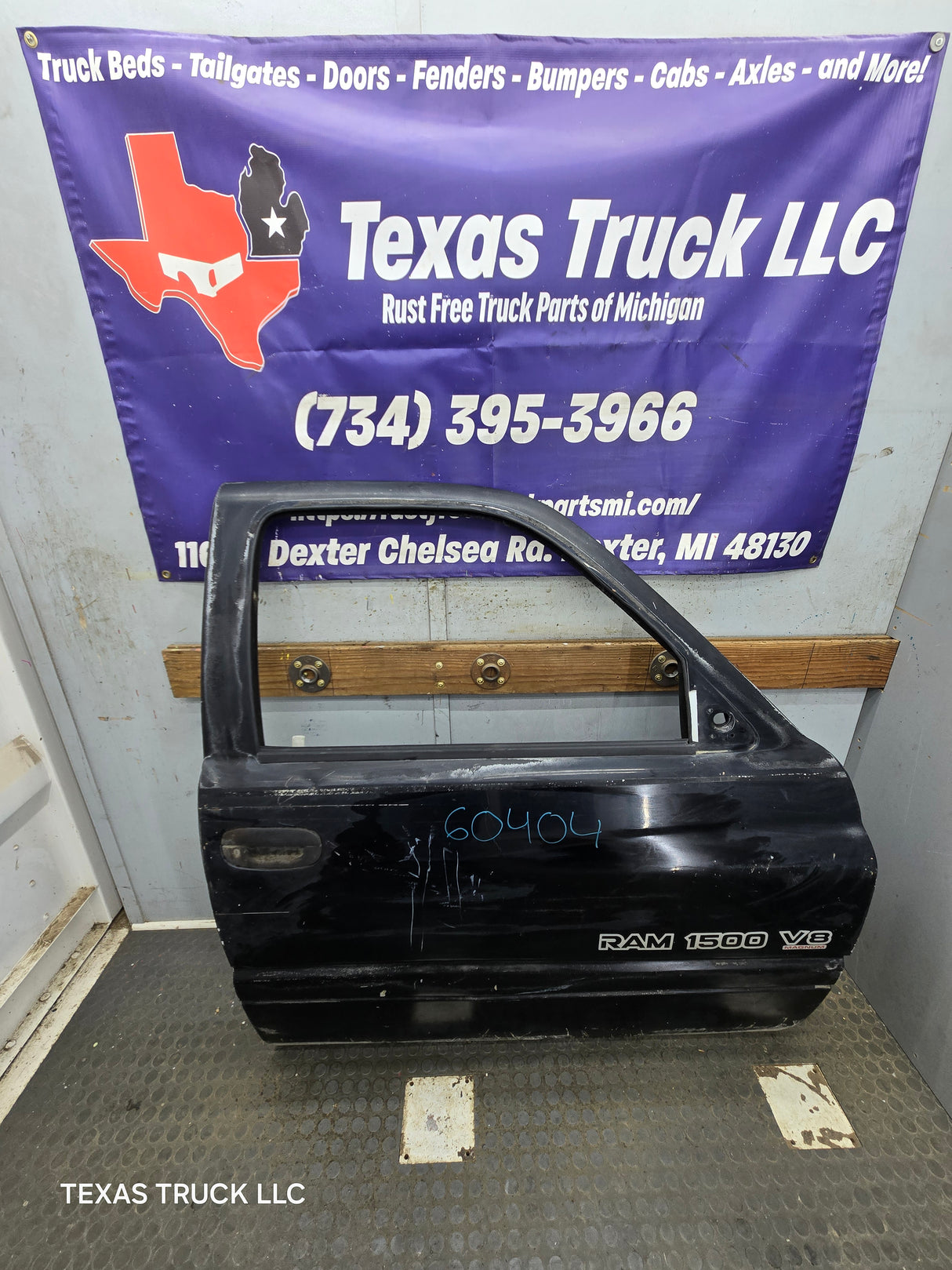 1994-2002 Dodge Ram 2nd Gen Quad Cab 4 Door Square Corner RH Passenger Door