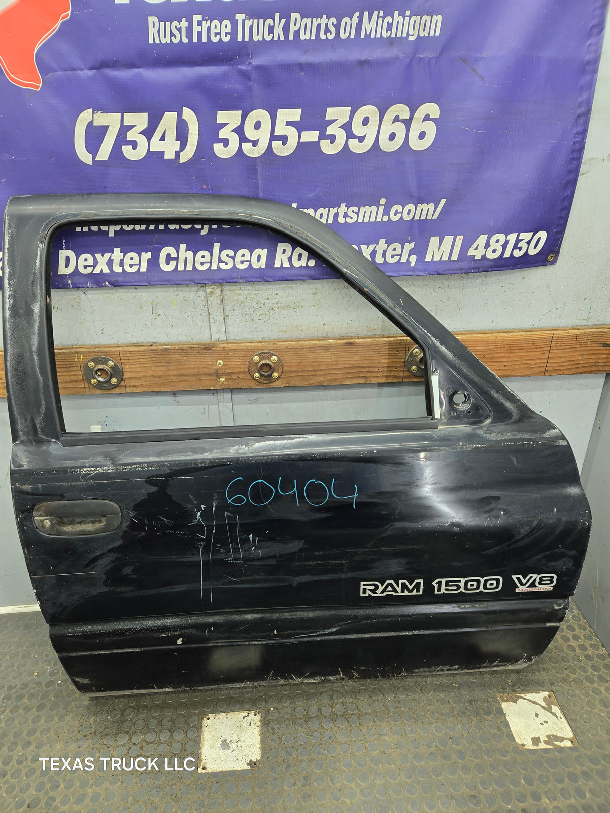 1994-2002 Dodge Ram 2nd Gen Quad Cab 4 Door Square Corner RH Passenger Door
