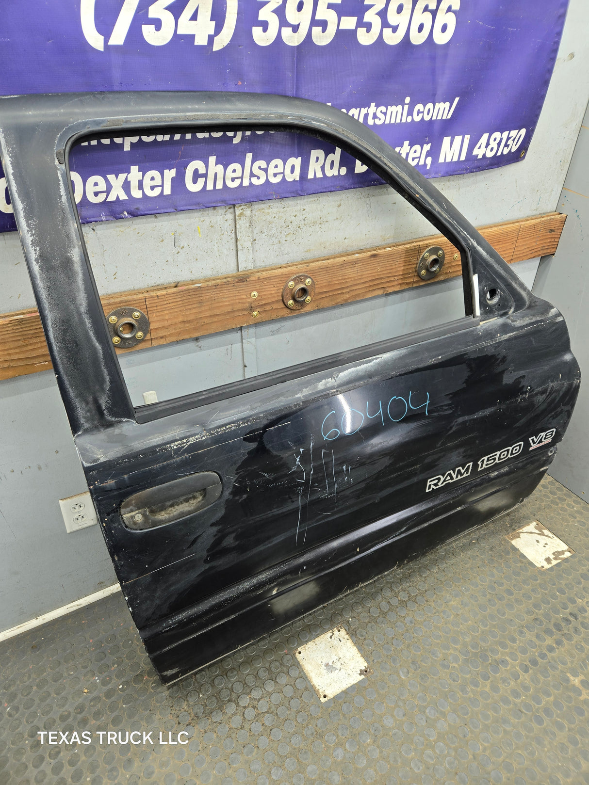 1994-2002 Dodge Ram 2nd Gen Quad Cab 4 Door Square Corner RH Passenger Door
