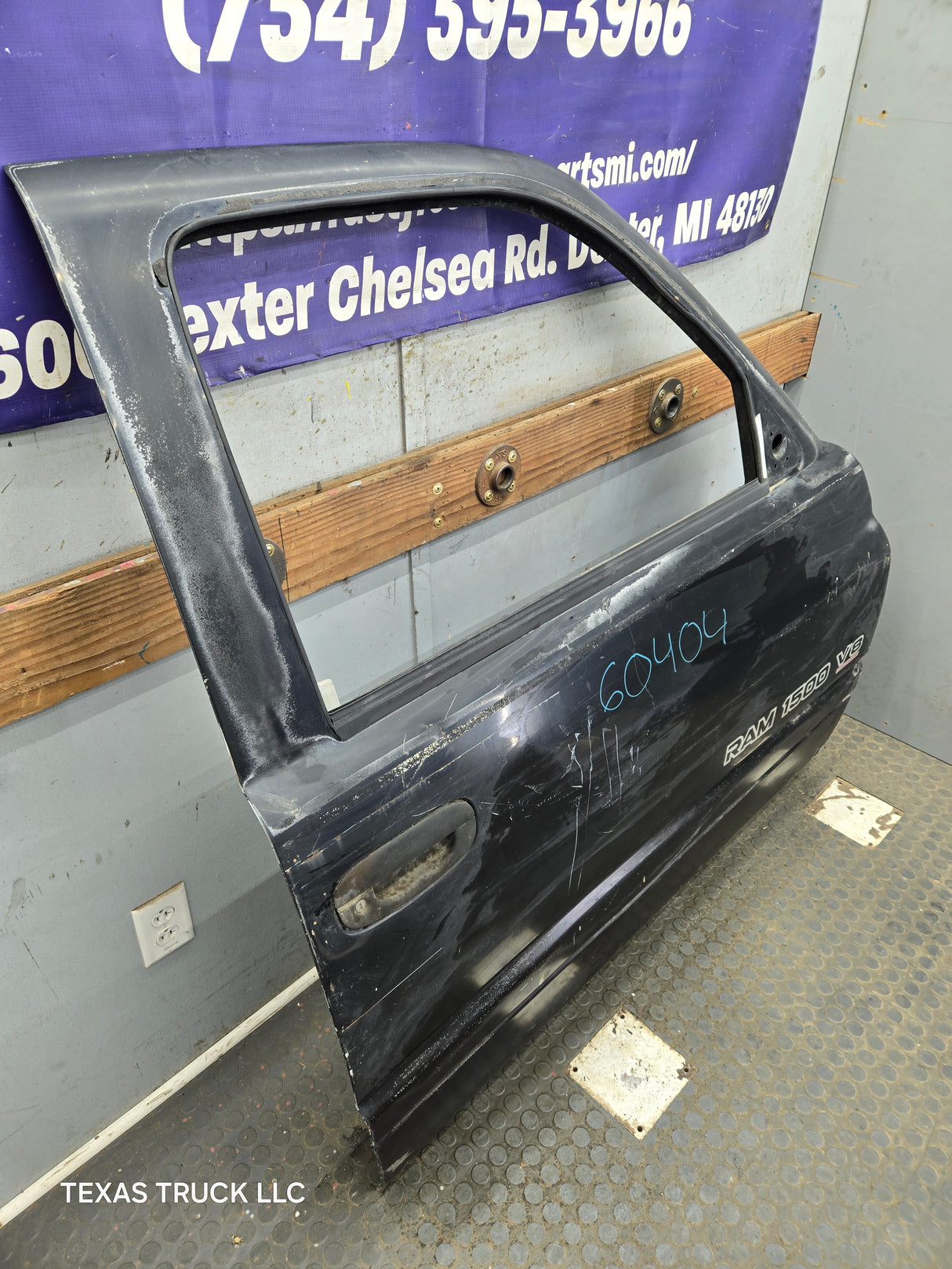 1994-2002 Dodge Ram 2nd Gen Quad Cab 4 Door Square Corner RH Passenger Door