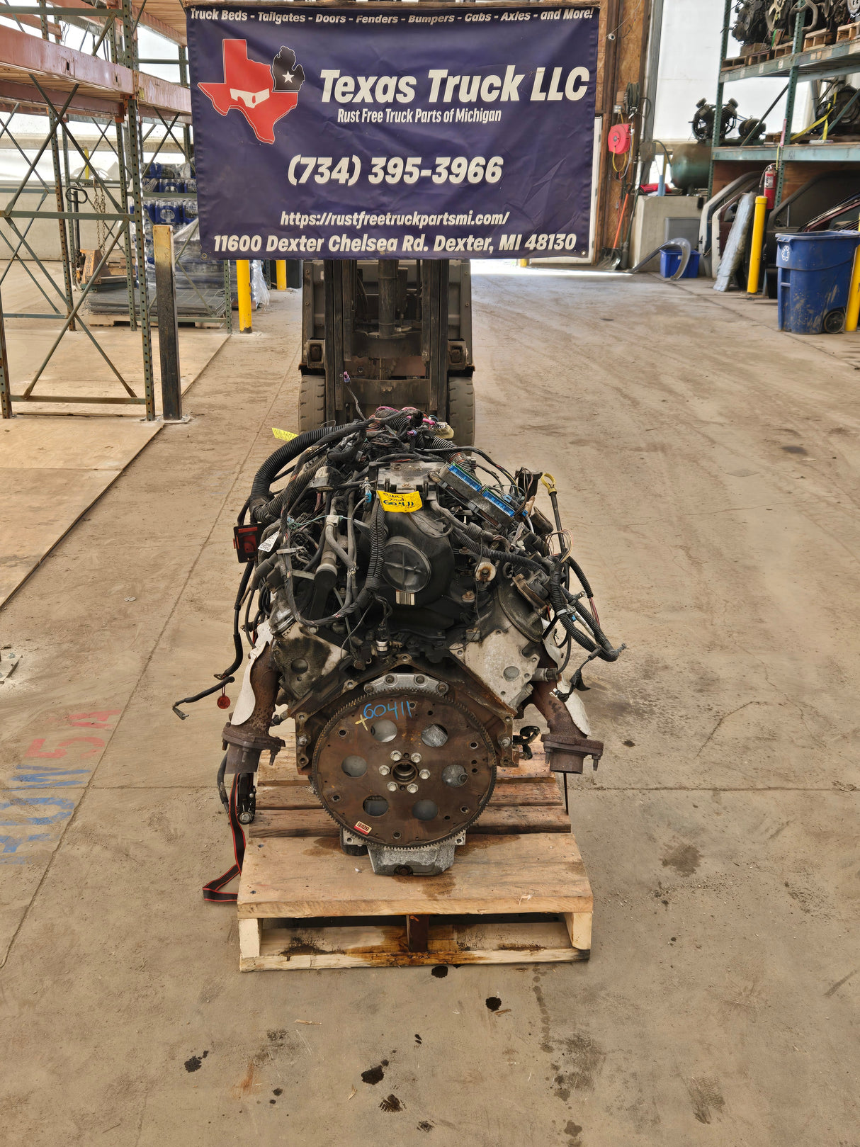 2005 Chevrolet GMC 2500 3500HD 6.0L Engine LS Vortec Gas Engine Runs Good 156k miles