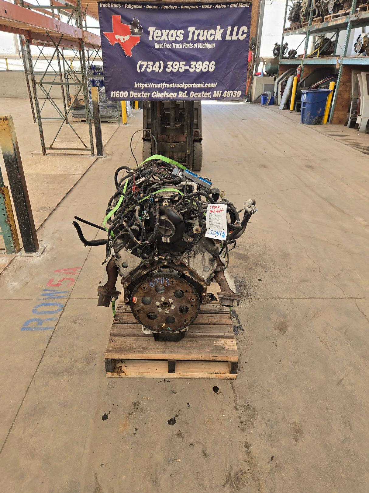 2005 Chevrolet GMC 2500 3500HD 6.0L Engine LS Vortec Gas Engine Crank NO Start CORE