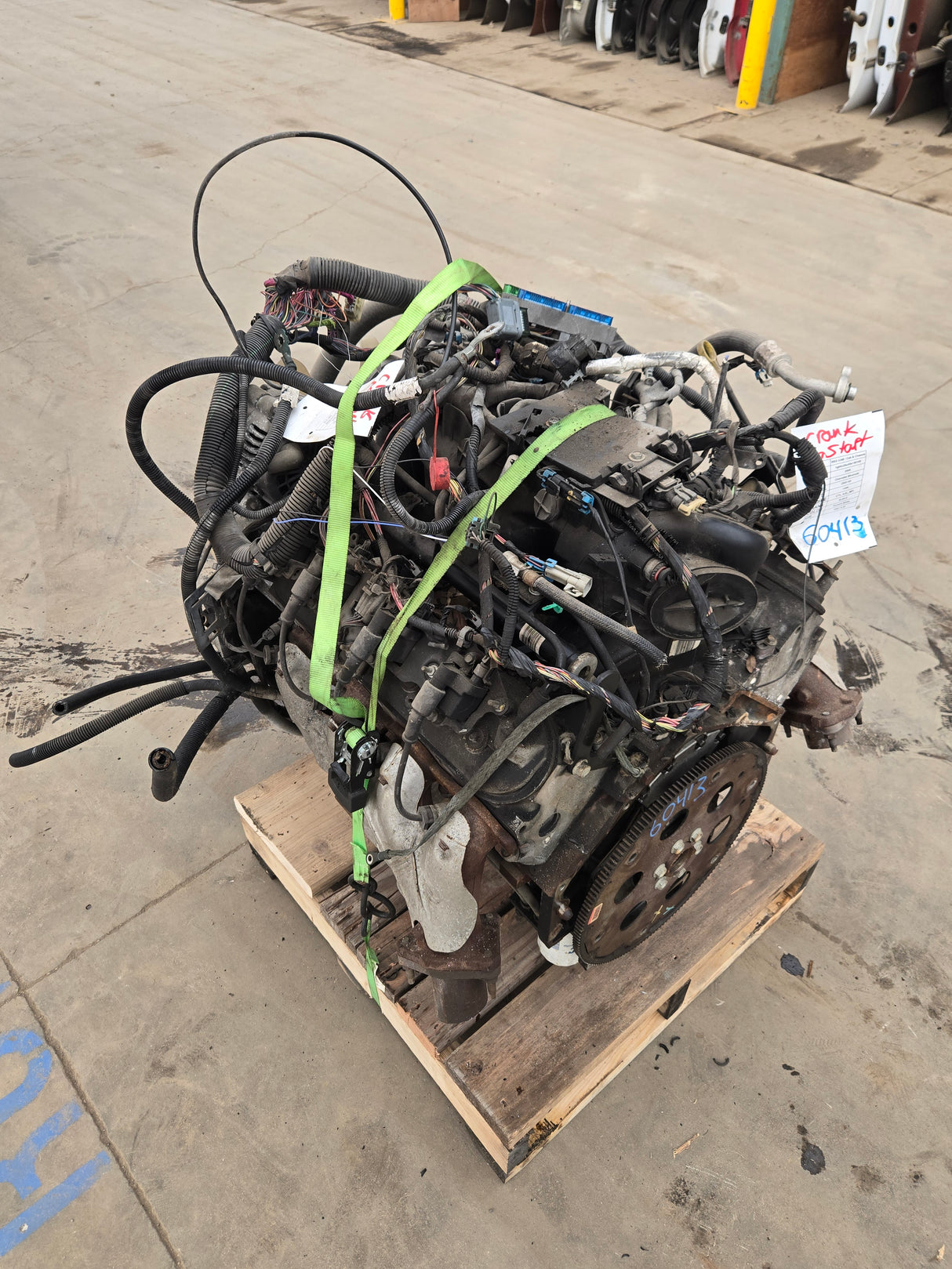 2005 Chevrolet GMC 2500 3500HD 6.0L Engine LS Vortec Gas Engine Crank NO Start CORE