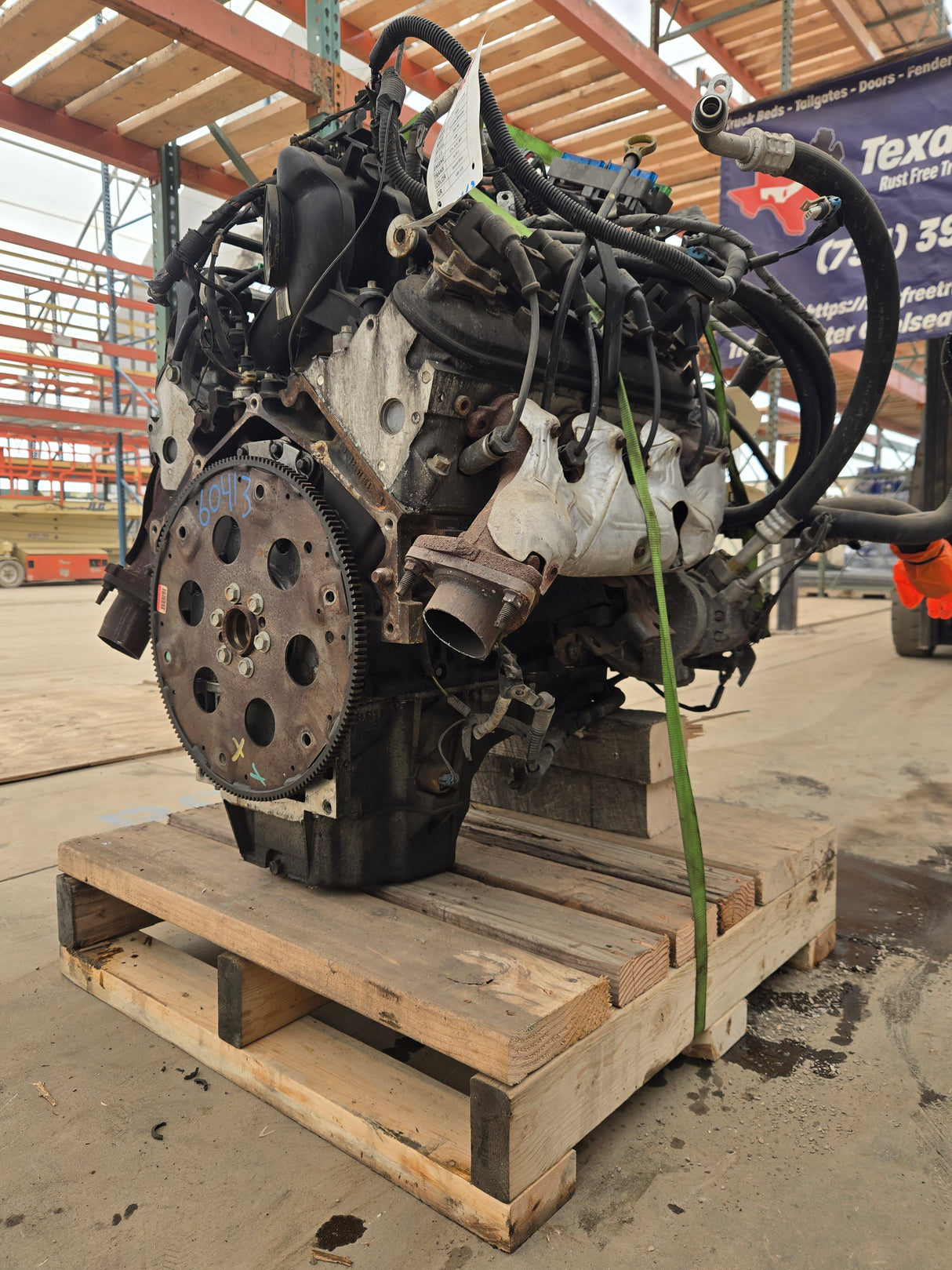 2005 Chevrolet GMC 2500 3500HD 6.0L Engine LS Vortec Gas Engine Crank NO Start CORE